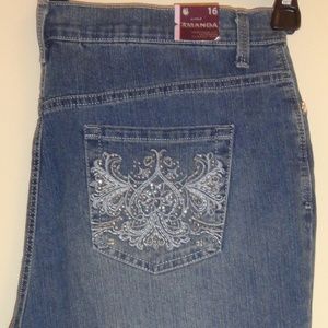 Gloria Vanderbilt Amanda Skimmer Capri jeans
